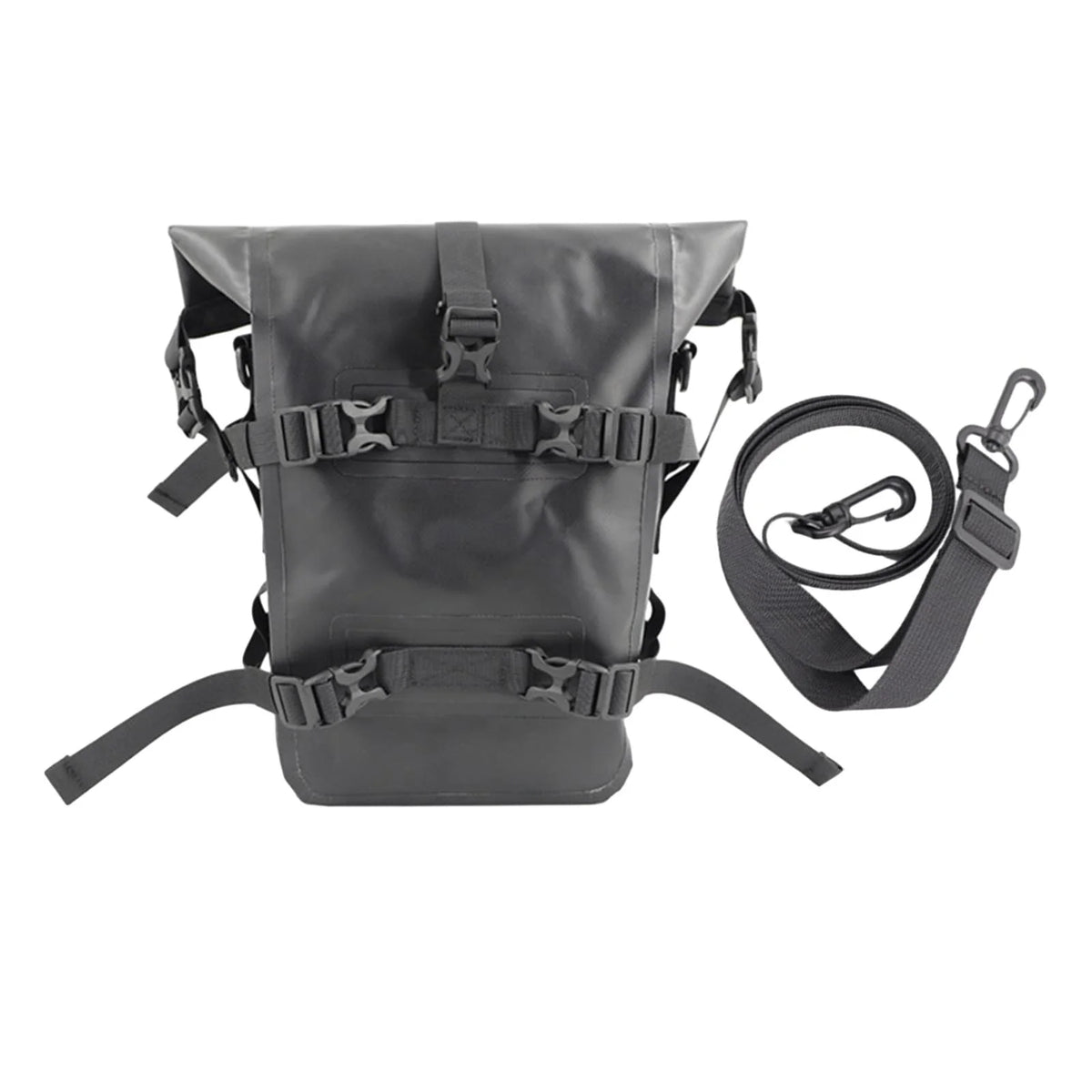 Universal Motorcycle Saddle Bag with Shoulder Strap X812691