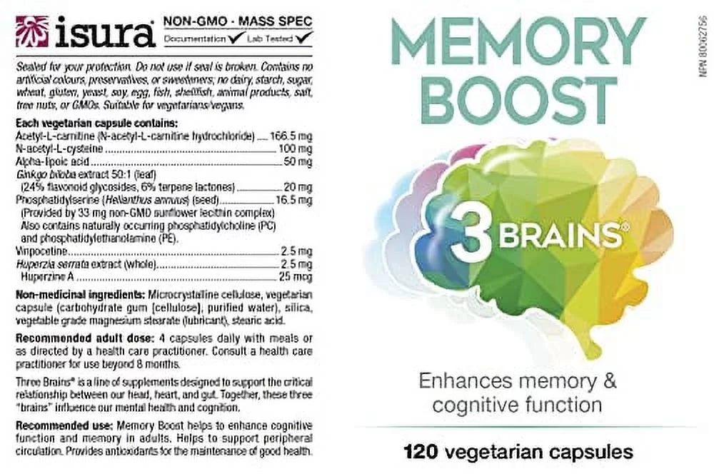 120 Ct Memory Boost G717