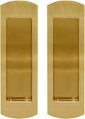 Aged Brass Pocket Door Dummy Trim W91148