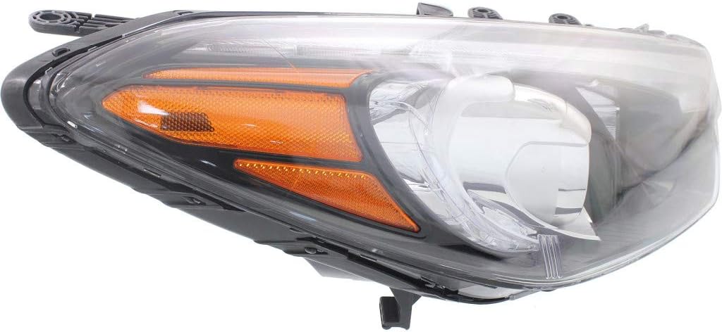 Passenger Side Halogen Headlight for Kia Forte Sedan P392197