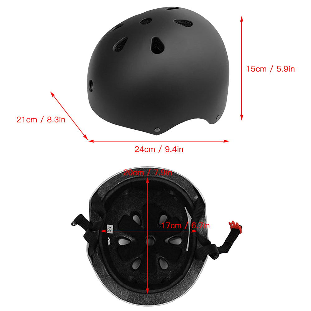 Kids Safety Helmet and Knee and Elbow Pad Set D6280