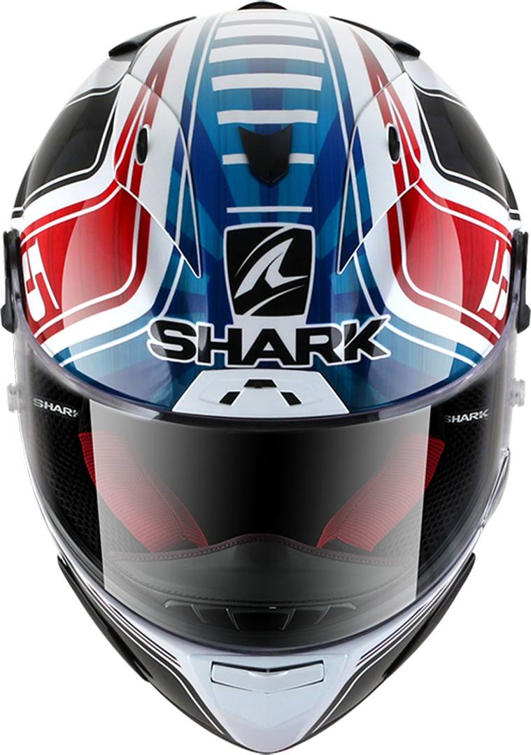 White - Blue - Red Helmet J92343