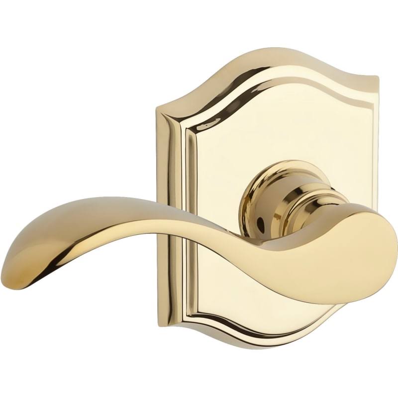 Polished Brass Keyed Entry Leverset K437