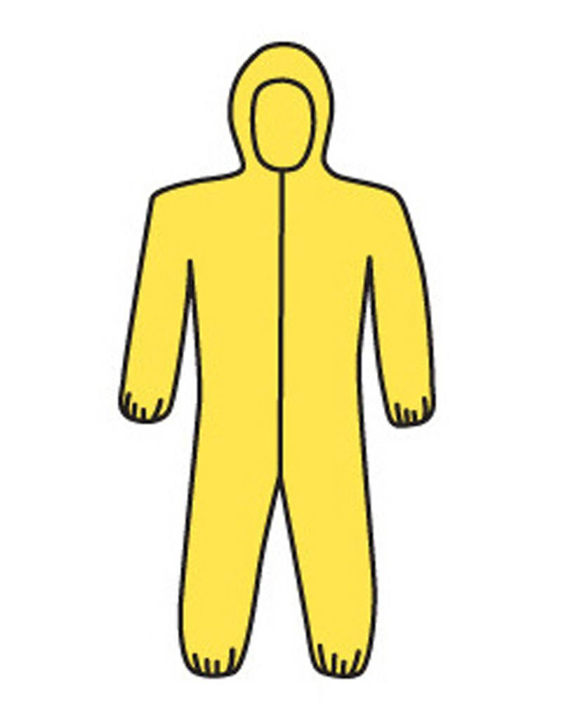 Yellow Coverall Hood Case V925362