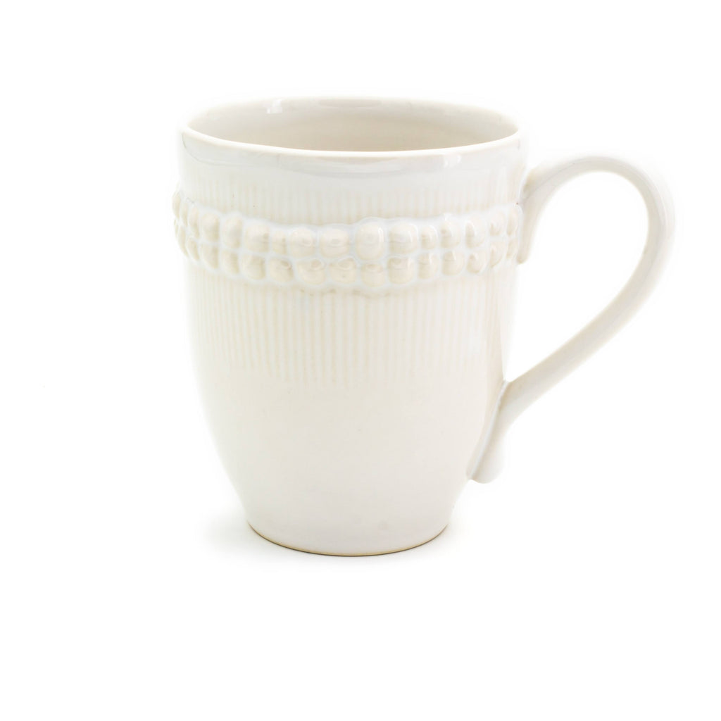 Ivory Mugs, Set of 4 S4632
