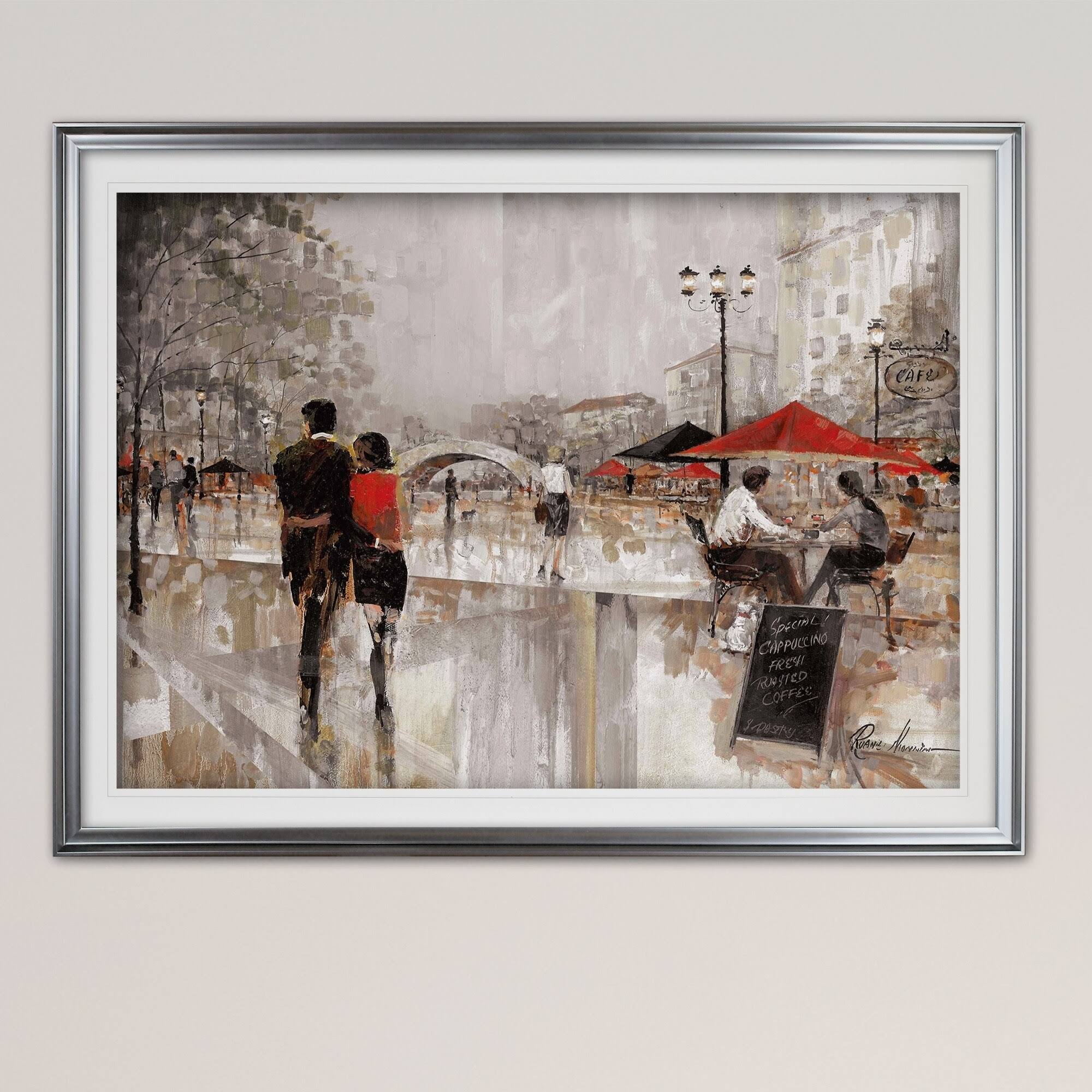 Silver Framed Print A978