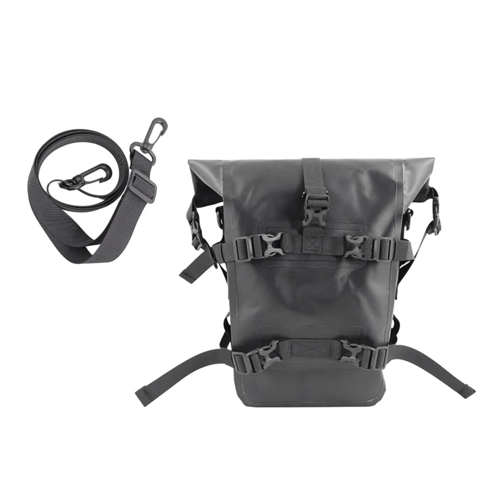 Universal Motorcycle Saddle Bag with Shoulder Strap X812691