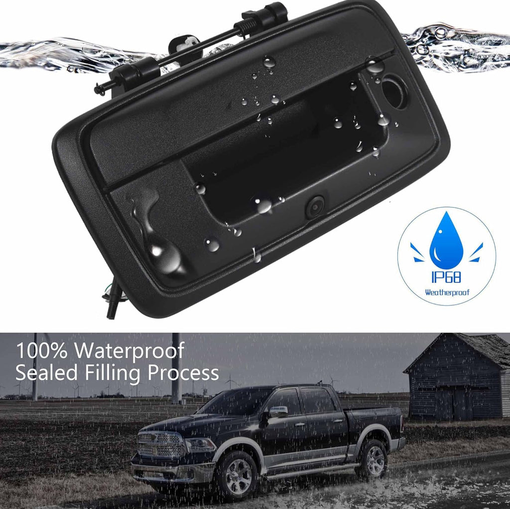 Tailgate Handle Backup Camera for 2014-2018 Chevy Silverado GMC Sierra O22561