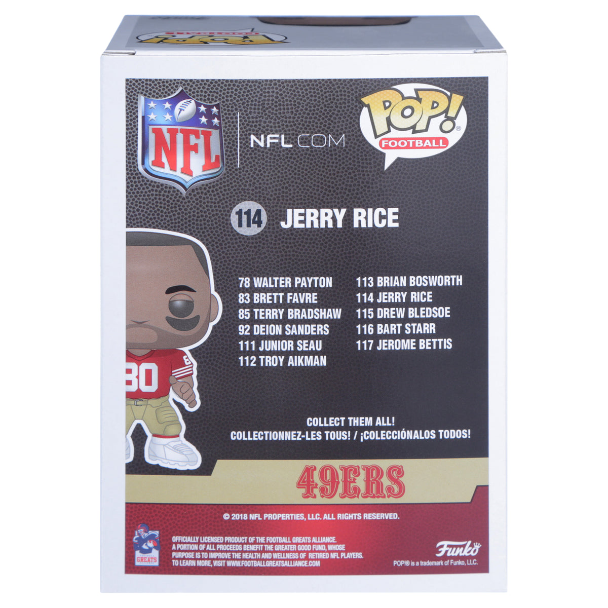 Jerry Rice Funko POP! NFL Legends V235790