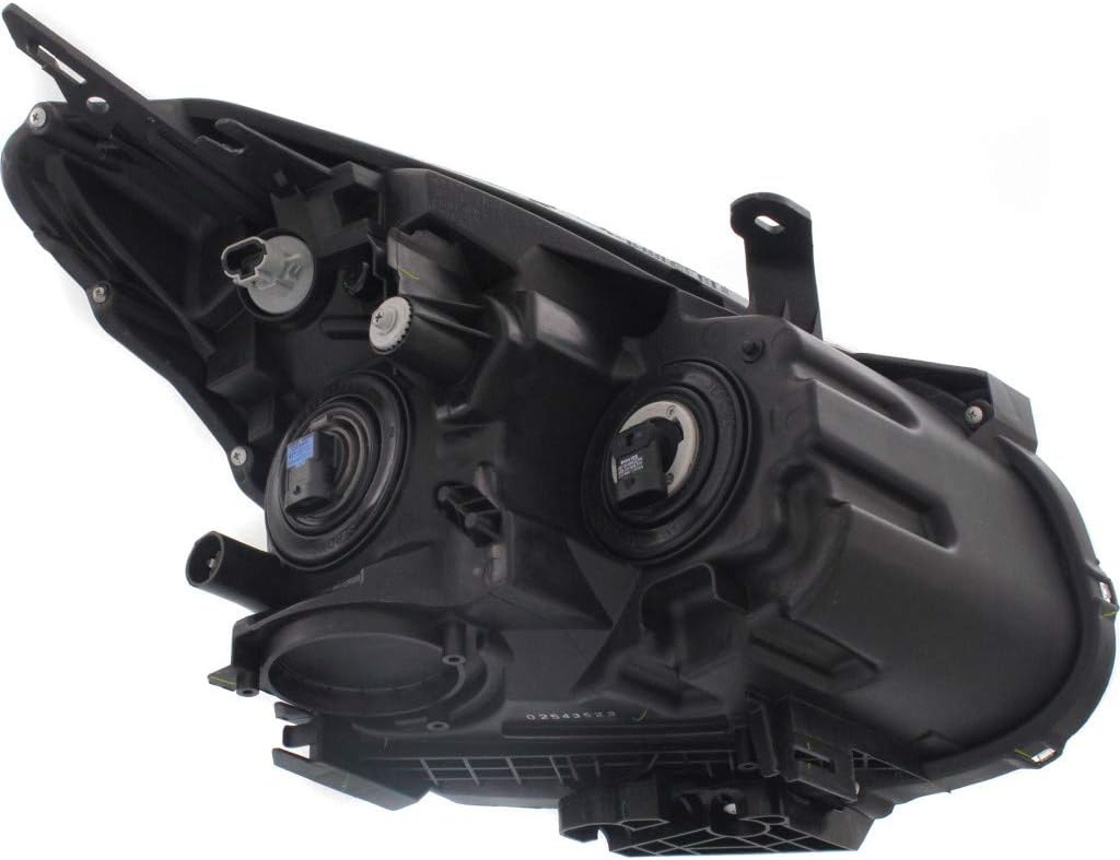 Headlight Assembly for Nissan Rogue 2011 2012 Driver Side Halogen Y154
