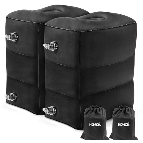 Inflatable Travel Foot Rest Pillow, Adjustable Height Leg Pillow B314