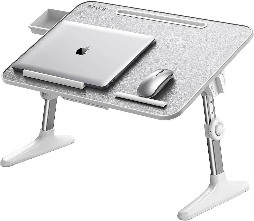 Foldable Laptop Desk with Storage Drawer, Pack of 2 W621
