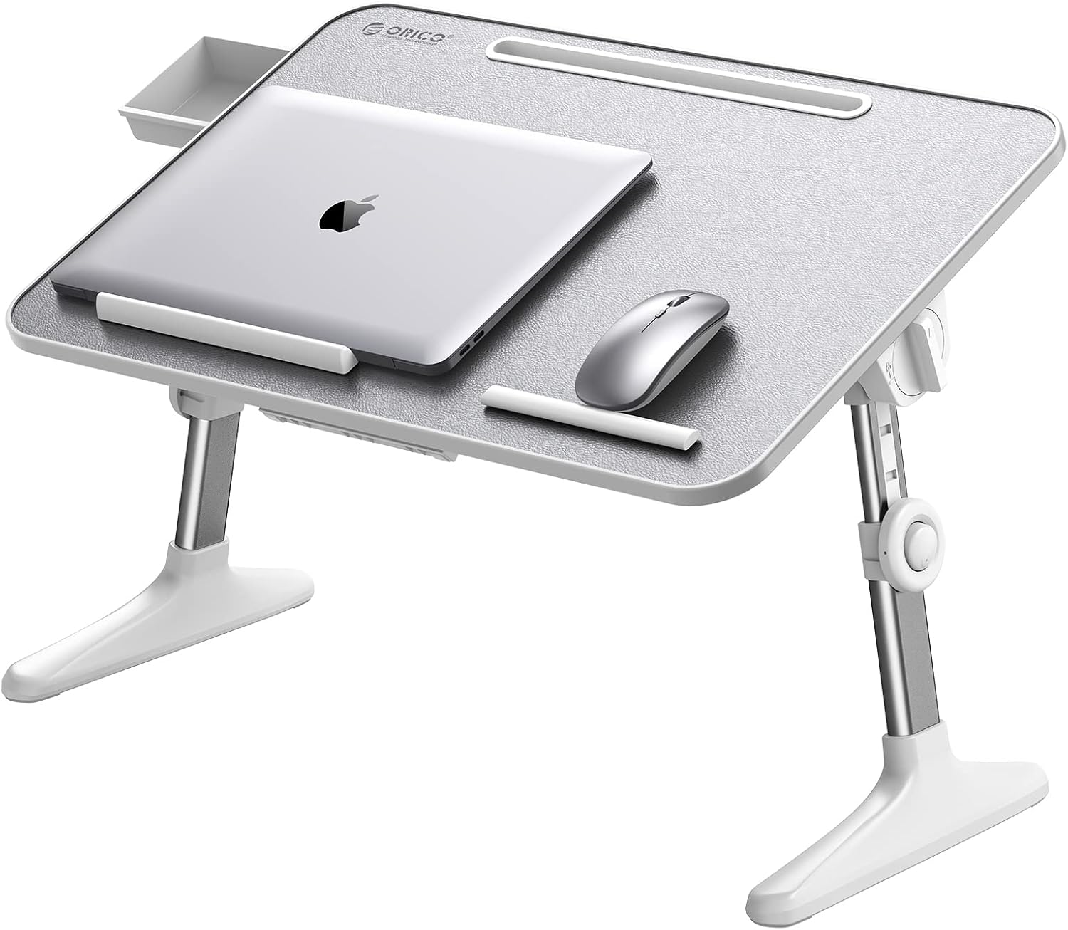 Foldable Laptop Desk with Storage Drawer, Pack of 2 W621