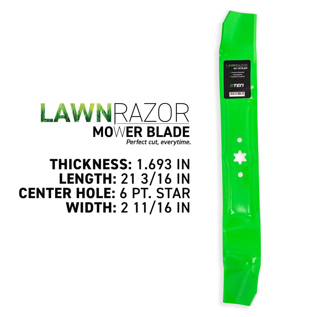 6 Pack Lawn Mower Blades E691