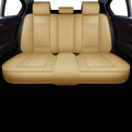 Black Leatherette Universal Full Set Seat Covers C123630