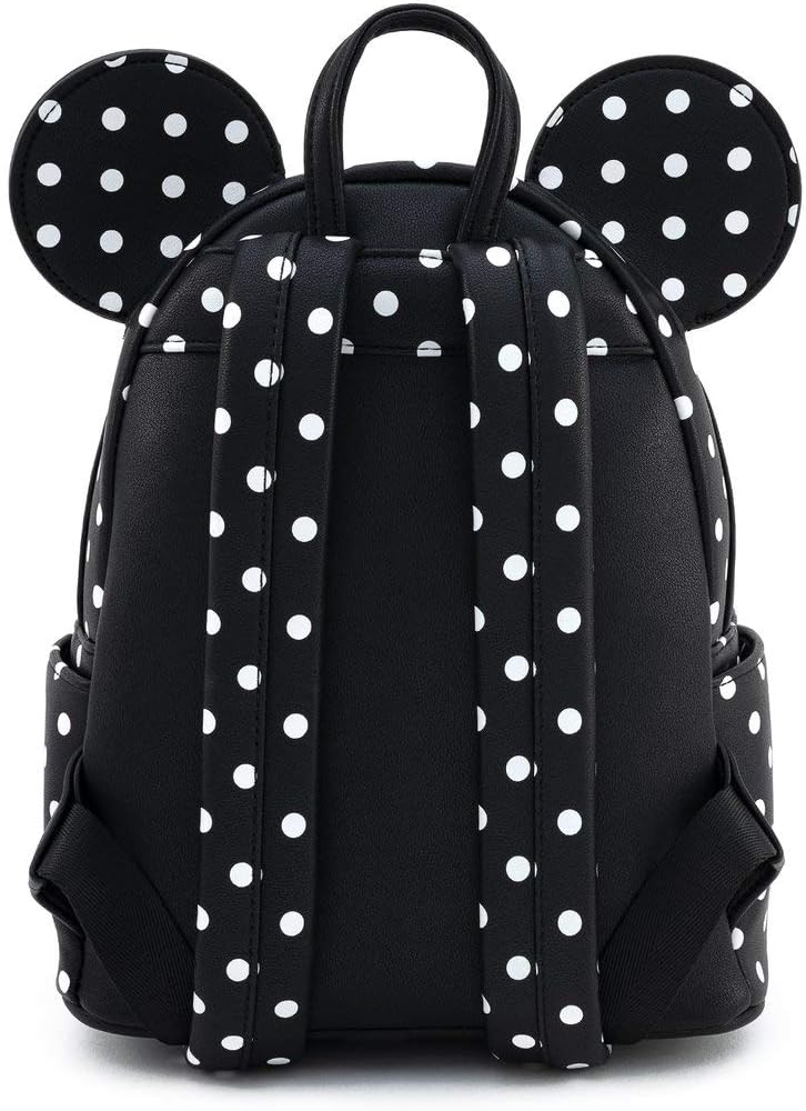 Polka Dot Double Strap Shoulder Bag Purse J8954