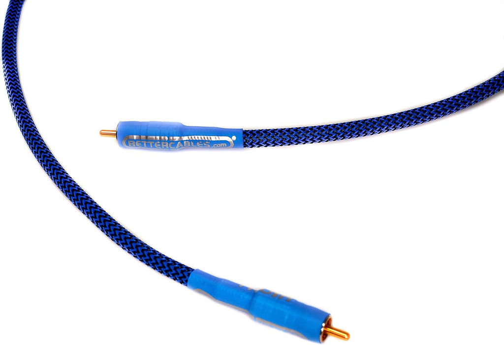 Blue Truth Digital Coax Cable Silver/Copper Hybrid 1.5 Feet R7092