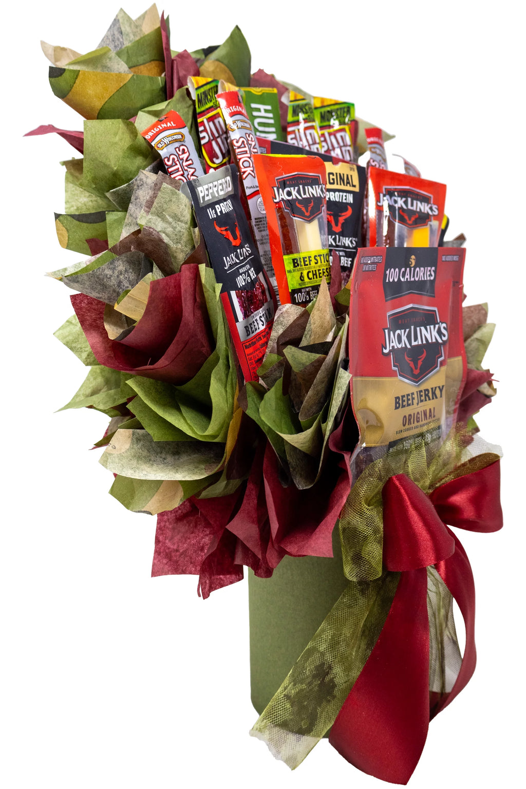 Beef Jerky Bouquet with Variety of Meat Snacks Q987596