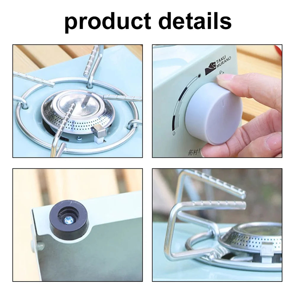 Cassette Portable Gas Butane Stove 2100W with Piezo Ignition K646336