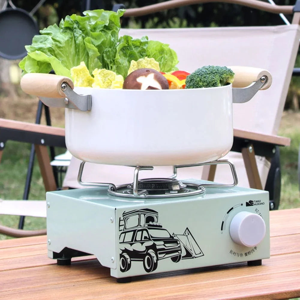 Cassette Portable Gas Butane Stove 2100W with Piezo Ignition K646336