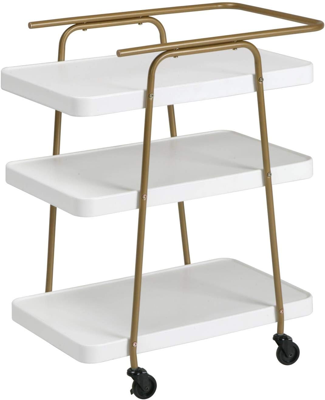 White 3 Tier Serving Cart V448501