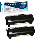 2-Pack Black Compatible Toner Cartridge B362