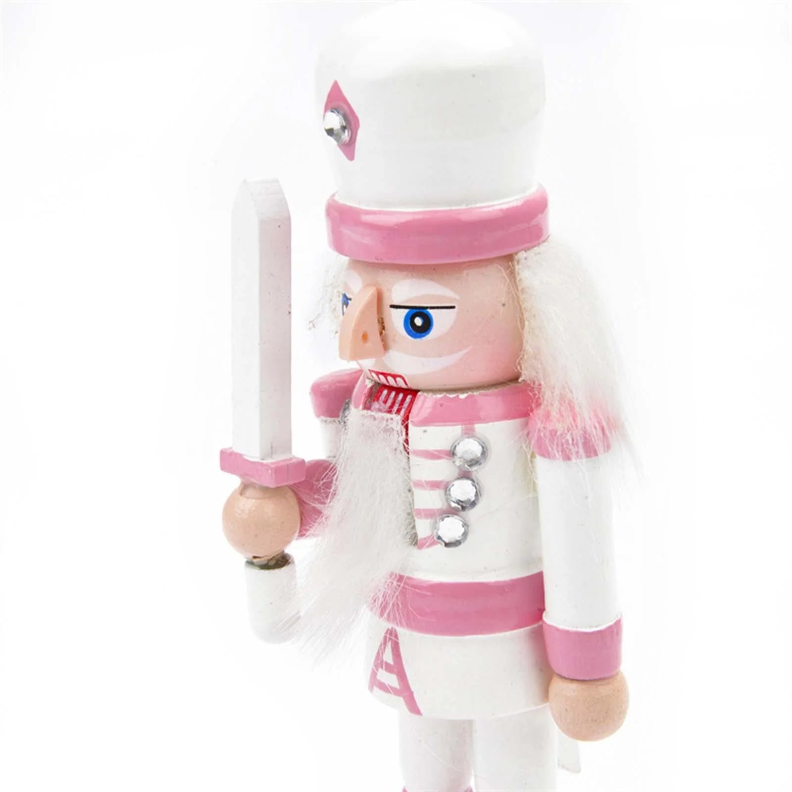 Pink Nutcracker Soldier Figurine Doll Ornament P836809