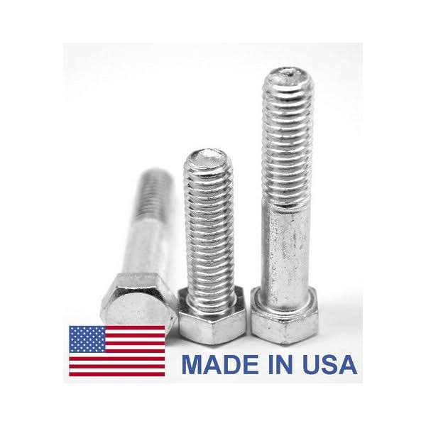 0.31-18 x 5 Coarse Threaded Grade 5 Hex Cap Screw, Yellow Cadmium Plated - 250 R647