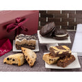 Chocolate Pastry Collection with Fudge Brownies, Whoopie Pie, Scones & Crumb Cake C328946