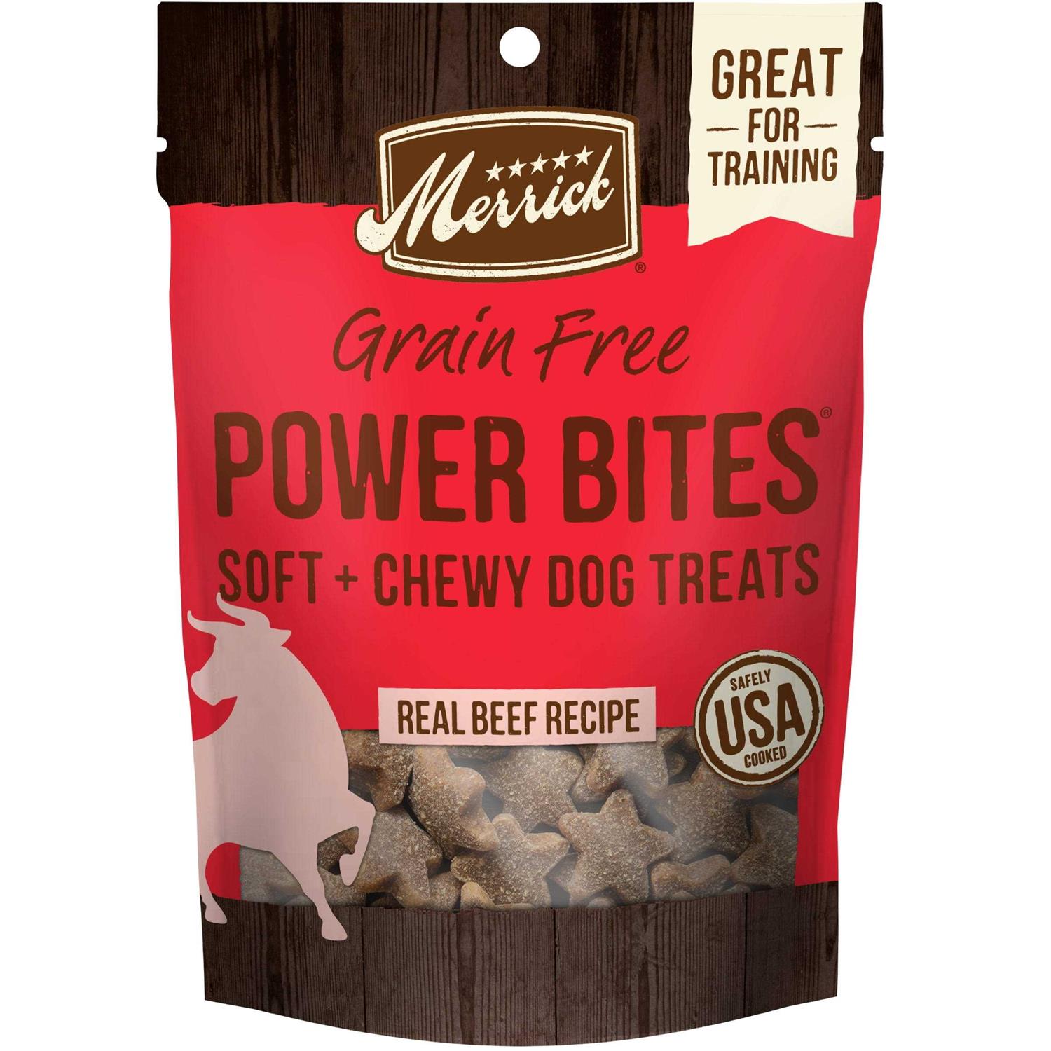 Real Beef Power Bites Dog Treats R843602