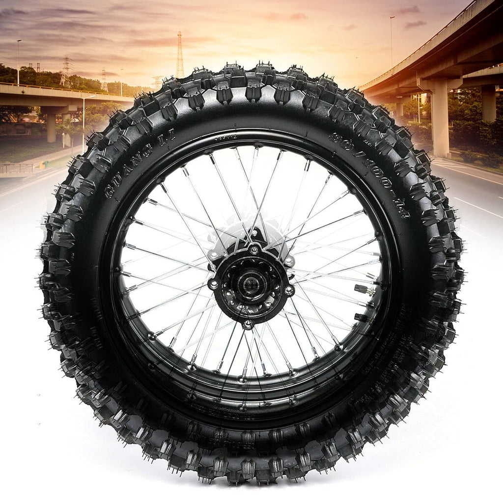 14" Rear Wheel 90/100-14 Tire + Rim for Dirt Bike Pit Bike C613