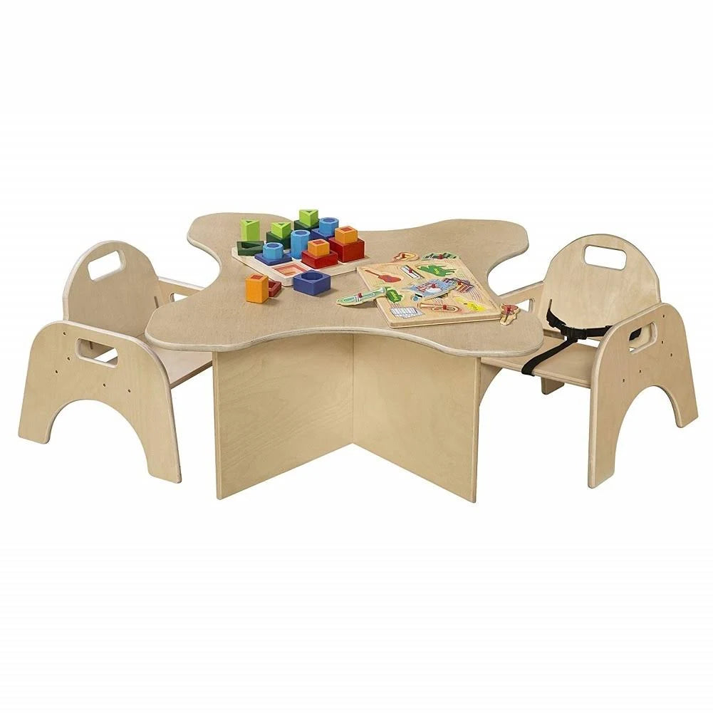 Woodie Chair, 13x22 Seat Height, Carton of 2, Includes Belt Strap O169179