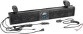 26” Wide Weatherproof Marine Sound Bar with Bluetooth Audio and Wireless Remote D583