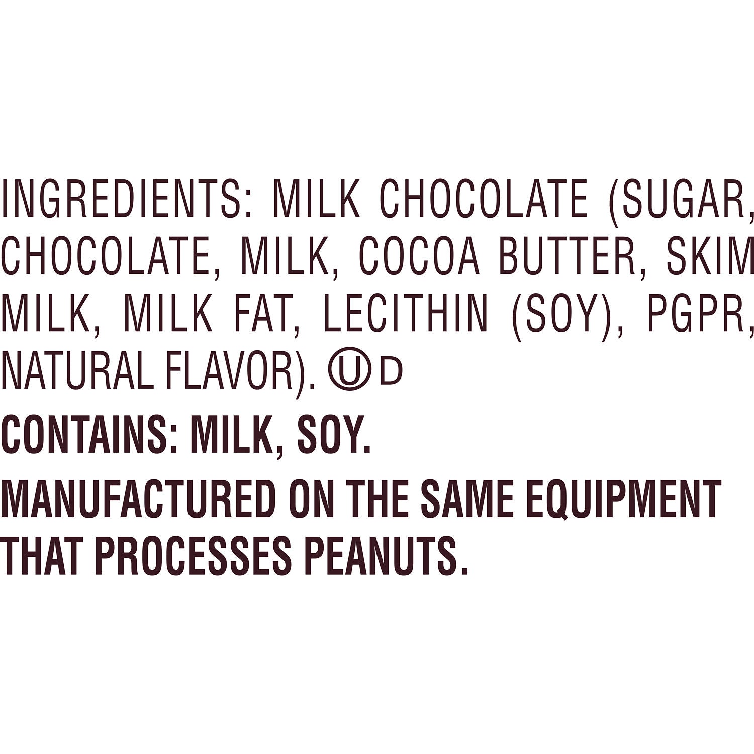 Milk Chocolate Mini Bunnies Easter Candy, Bag 9.1 oz U97526