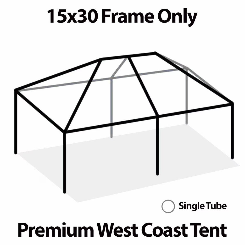 West Coast Tent Frame Only, 15 ft x 30 ft G8254
