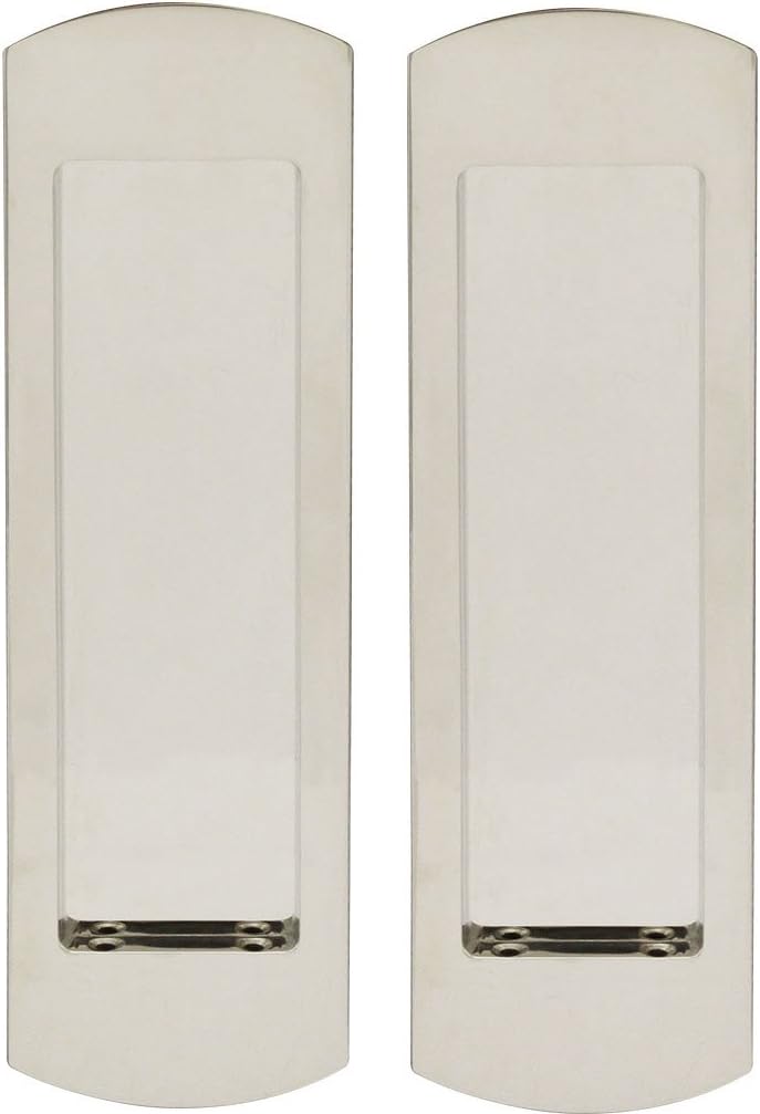 Aged Brass Pocket Door Dummy Trim W91148