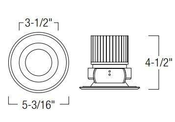 4-in Lighting Reflector T2956