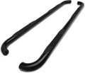 Black Side Bars Step Rails for Ford F250 F350 F450 F550 Super Duty Crew Cab Pickup Truck 3 inches 2Pcs E623
