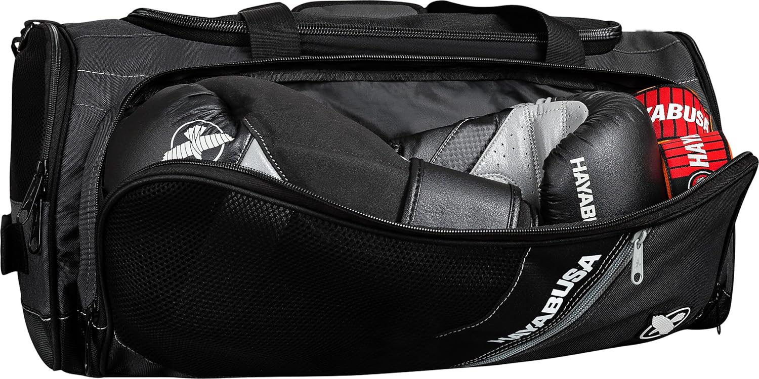 Black/Grey 50L Duffle Bag S785