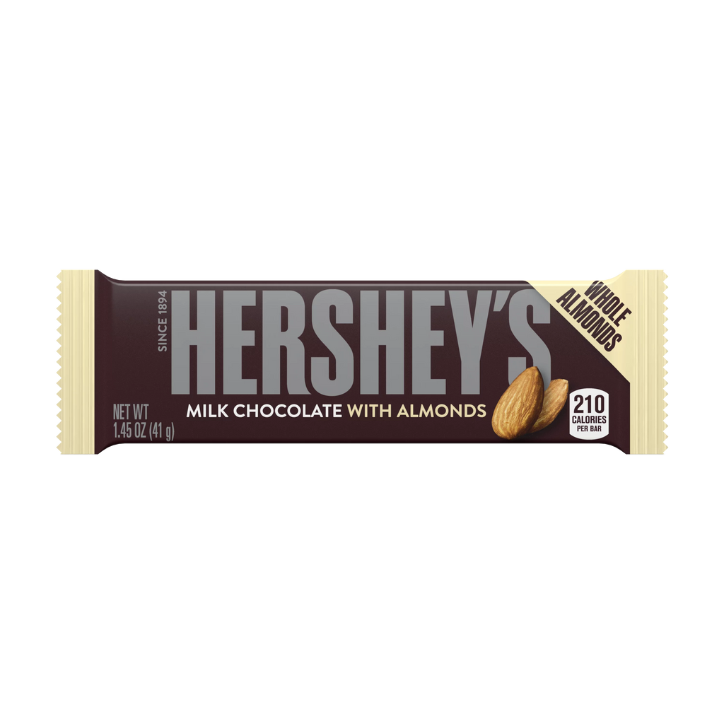 Milk Chocolate Assortment Candy Bars, Individually Wrapped, 45 oz, 30 Piece W76112