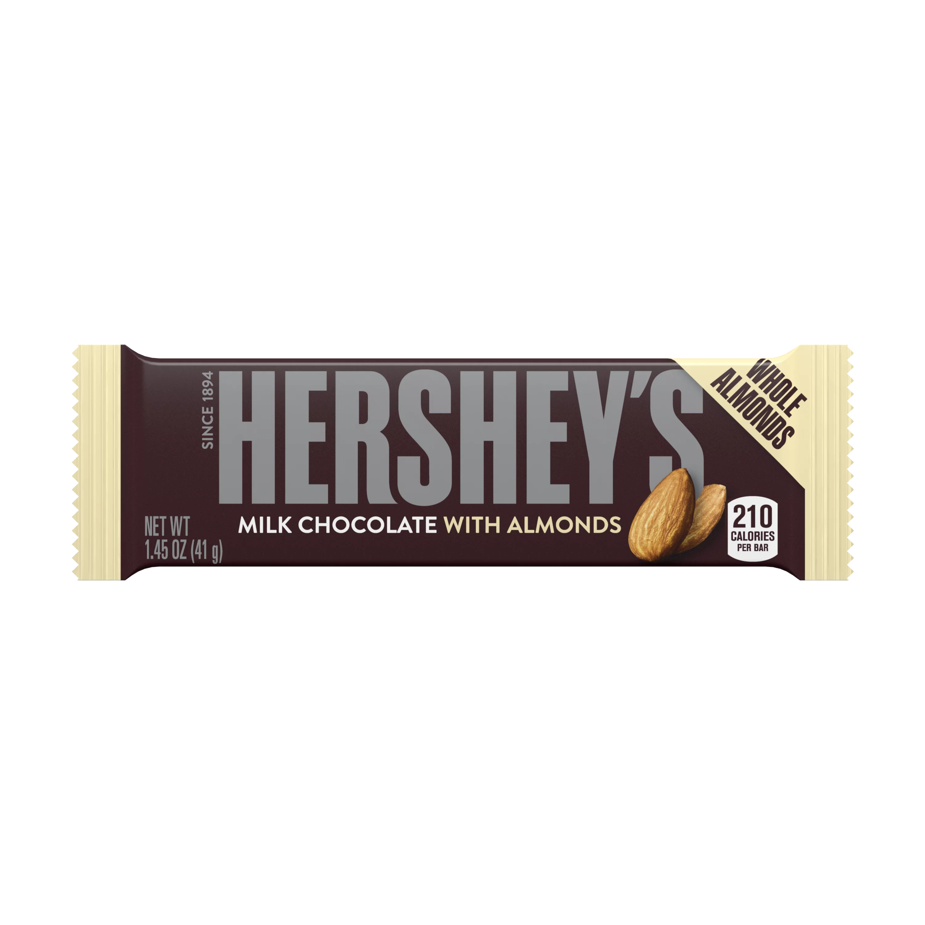 Milk Chocolate Assortment Candy Bars, Individually Wrapped, 45 oz, 30 Piece W76112