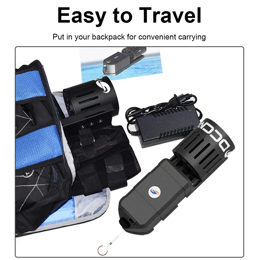 2pcs Electric Underwater Scooters 20M Waterproof Y201