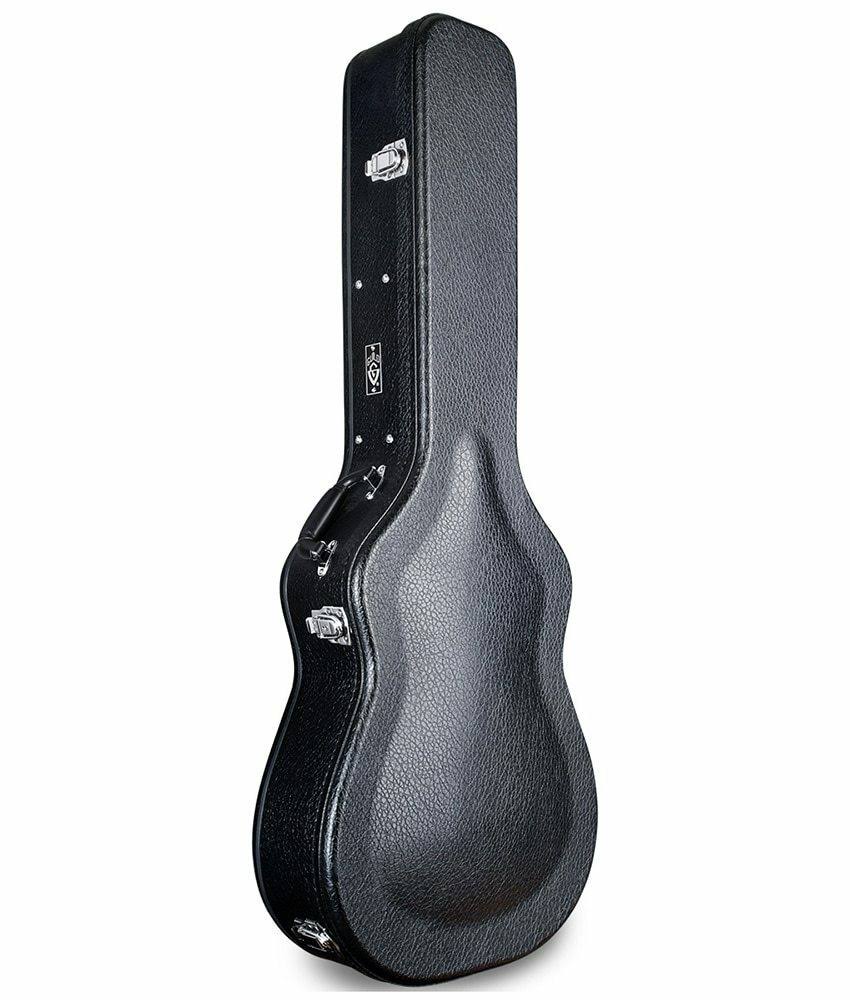 Deluxe Humidified Archtop Wood Case Dreadnought R3355