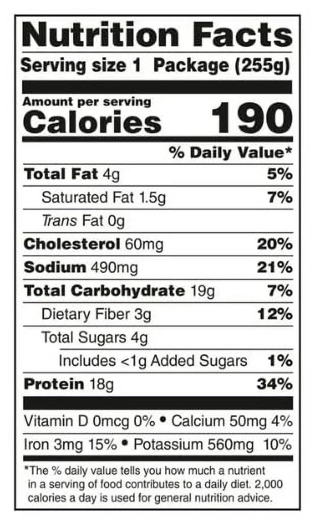 9 Oz Frozen Beef Pot Roast Meal - Pack of 10 R488