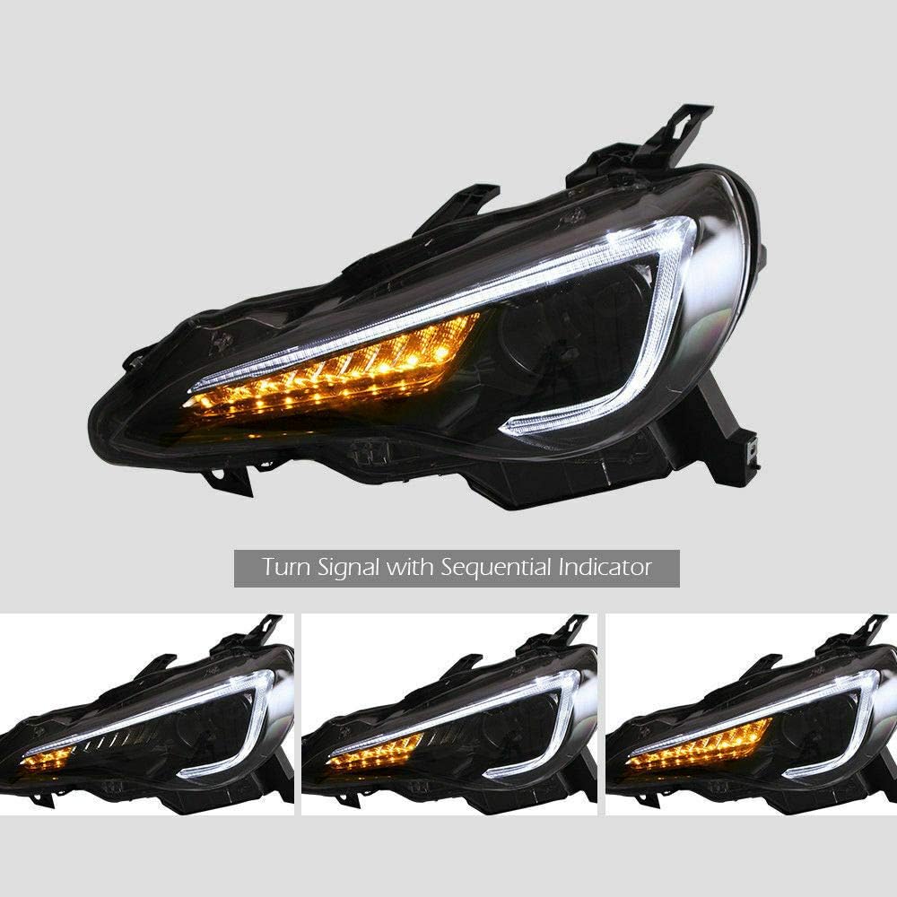 LED Sequential Headlights Set of 2 C342