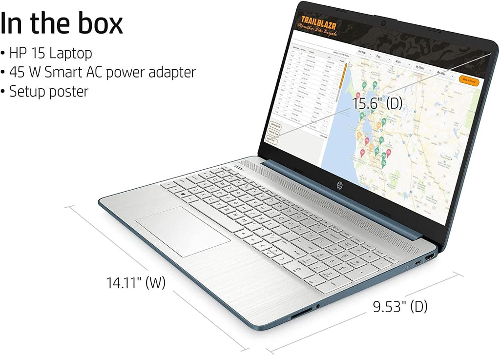 15.6'' FHD IPS Laptop Computer, AMD Hexa-Core Ryzen 5 5500U, 16GB RAM, 256GB PCIe SSD, Windows 11 B99872