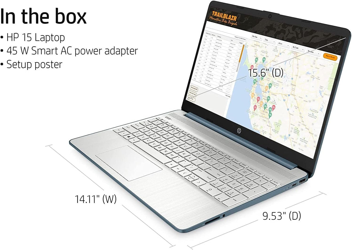15.6'' FHD IPS Laptop Computer, AMD Hexa-Core Ryzen 5 5500U, 16GB RAM, 256GB PCIe SSD, Windows 11 B99872