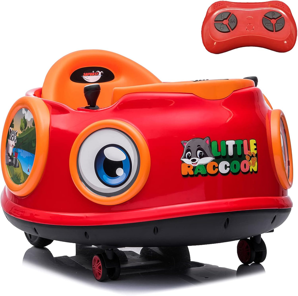 Red Kids Bumper Car Ride on Electric Ride on Car with Remote Control J42458