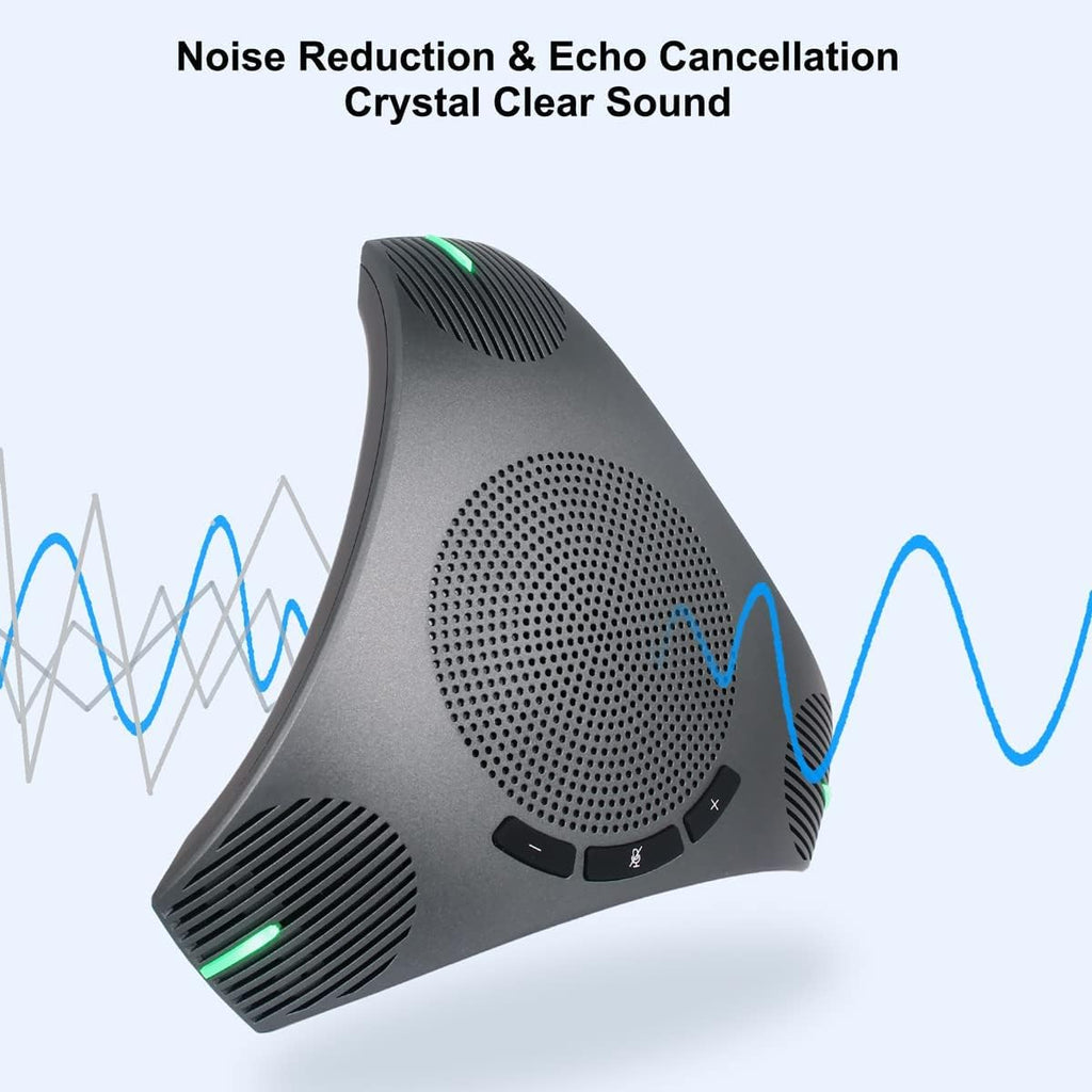 USB Speakerphone with DSP Noise Reduction and Echo Cancellation J782328