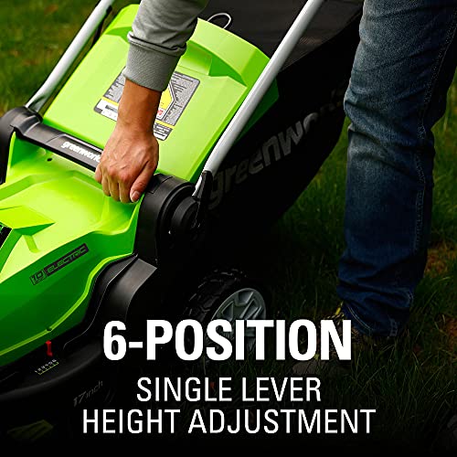 10 Amp 17-Inch Corded Electric Lawn Mower Y314174